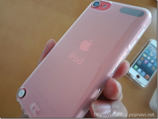 iPod touch5のケース・クリアを買いました！やっぱりかわいい！